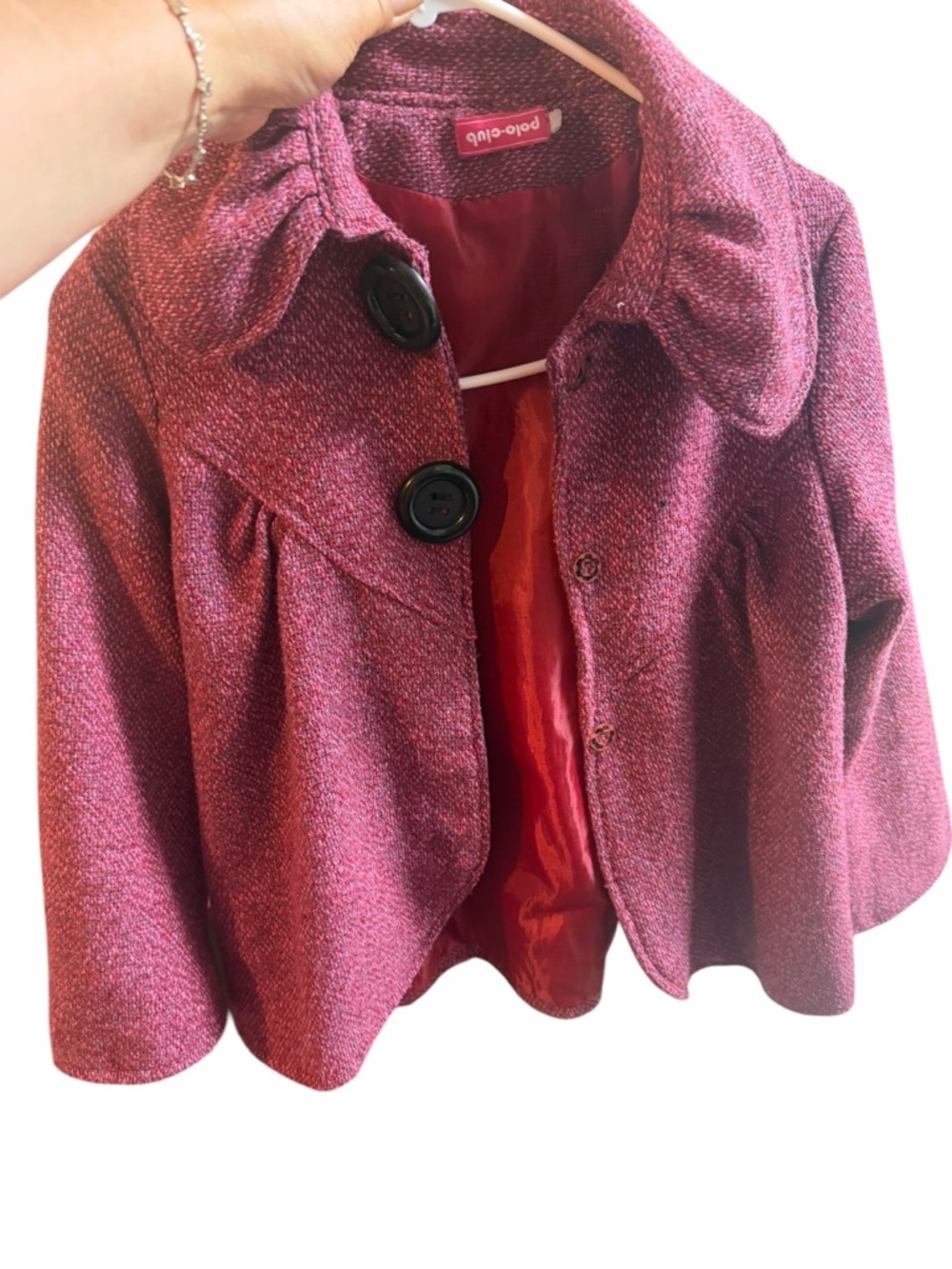 Pink Tweed Jacket